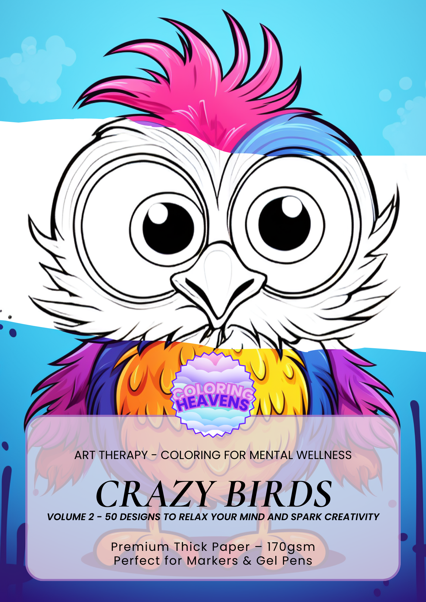 Crazy Cute Birds Set (4 Books)
