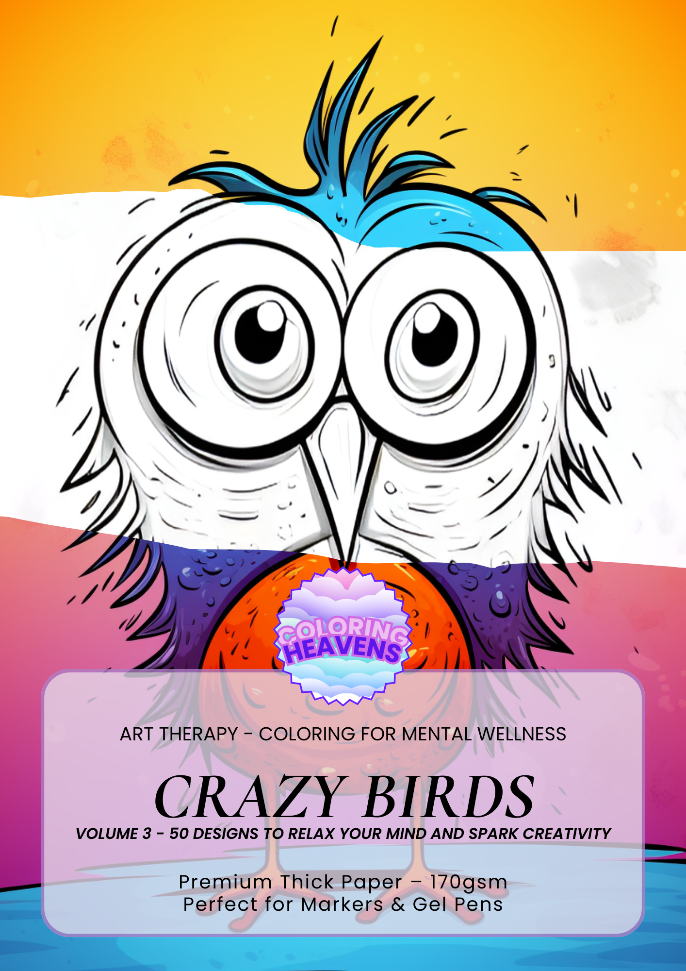 Crazy Cute Birds Set (4 Books)