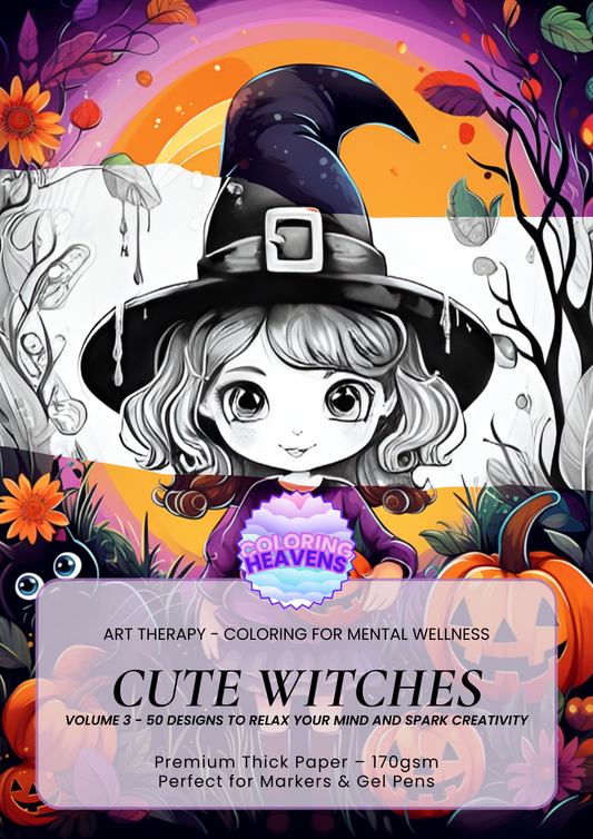 Cute Halloween Witches 3