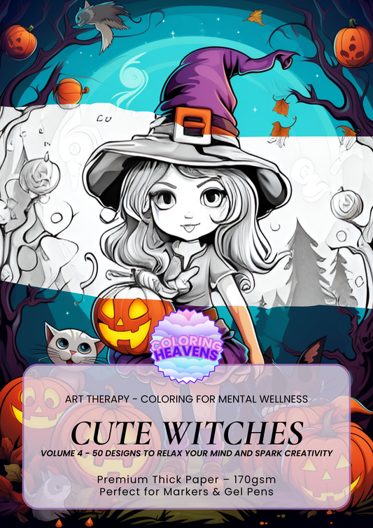 Cute Halloween Witches 4