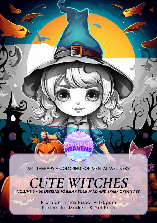 Cute Halloween Witches 5