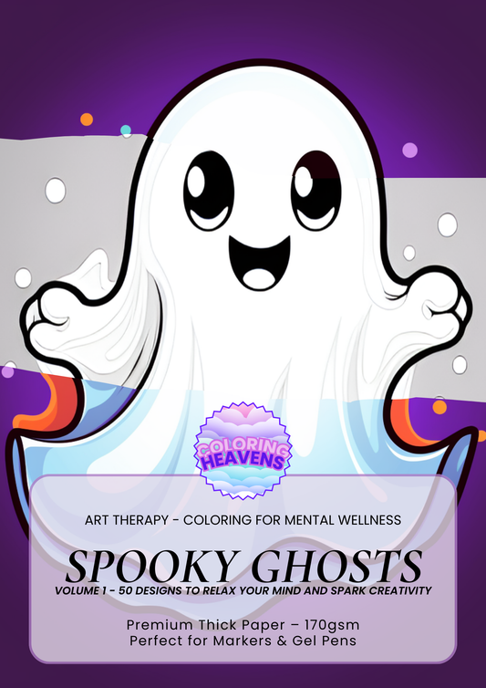 Cute Spooky Ghosts 1