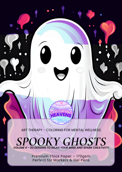 Cute Spooky Ghosts 6