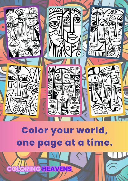 Picasso Artsy Faces 2
