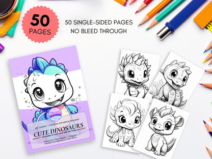 Cute Dinosaurs 4