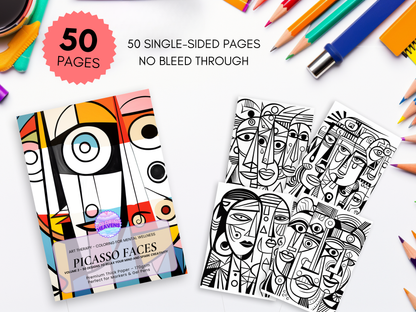 Picasso Artsy Faces 3