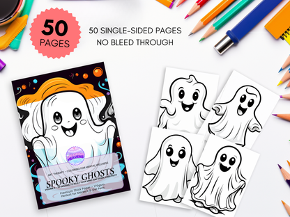 Cute Spooky Ghosts 3