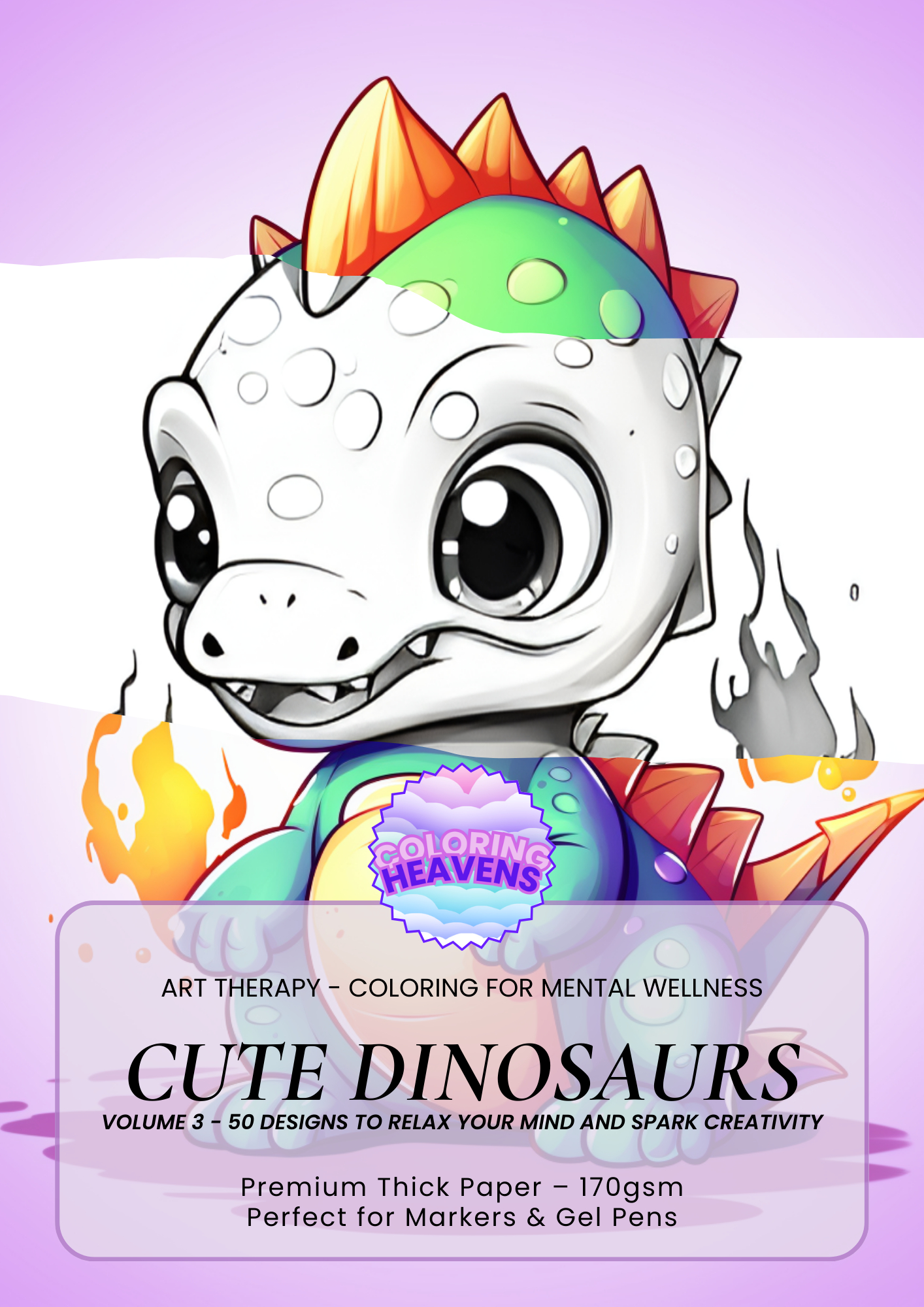 Cute Dinosaurs Set (4 Books)