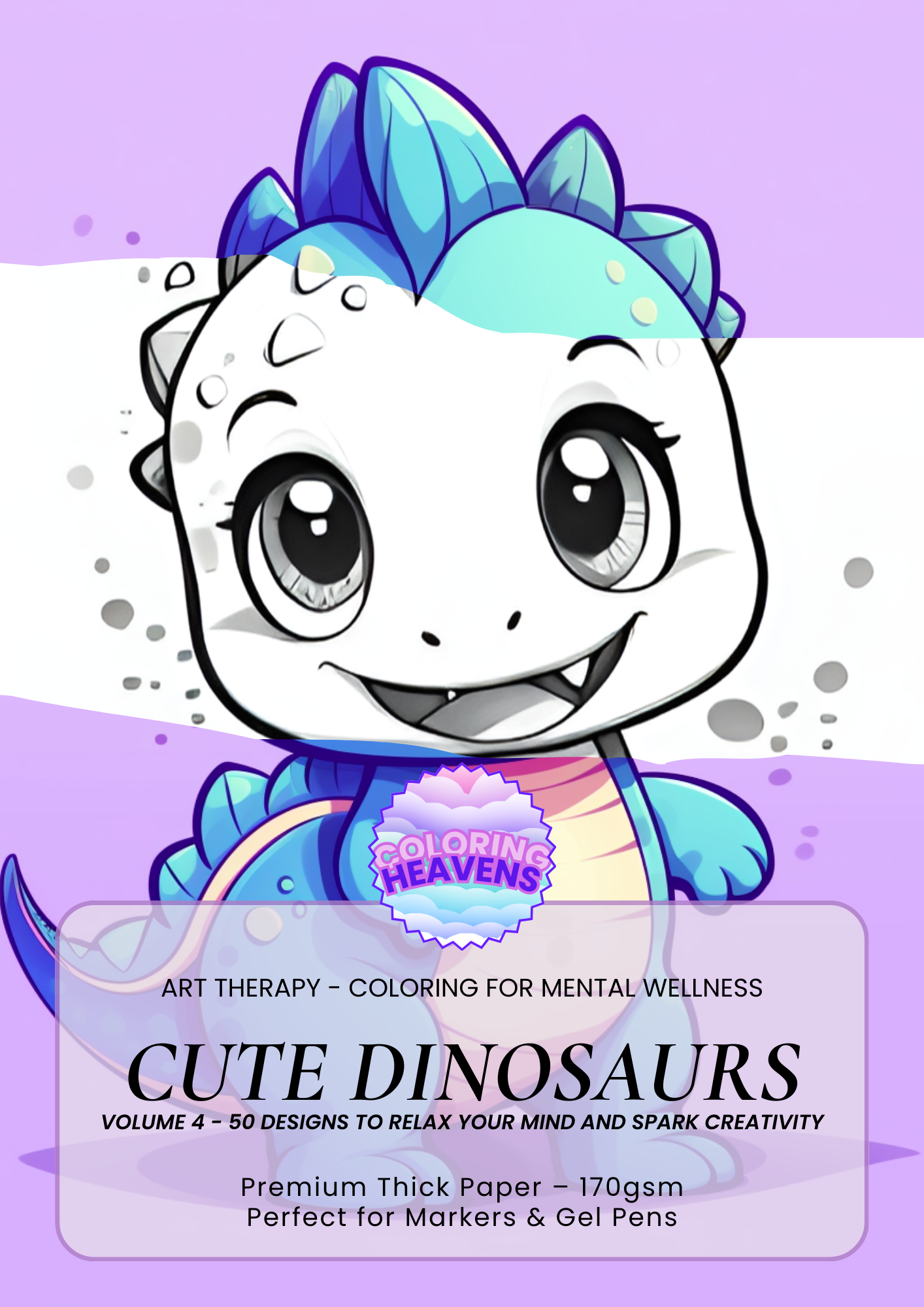 Cute Dinosaurs Set (4 Books)