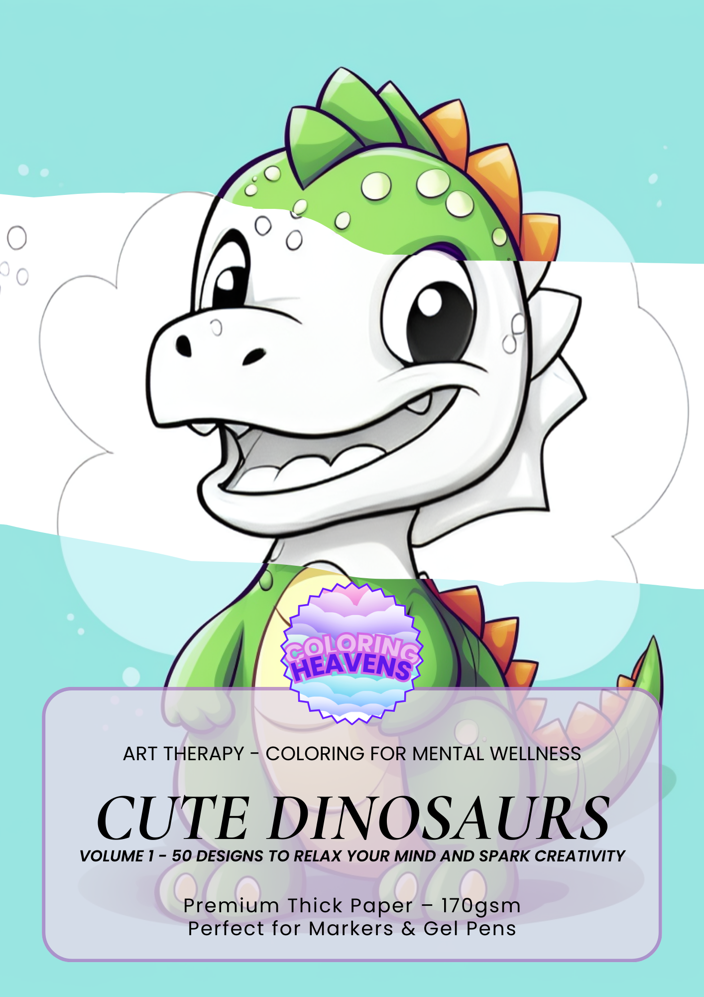 Cute Dinosaurs Set (4 Books)