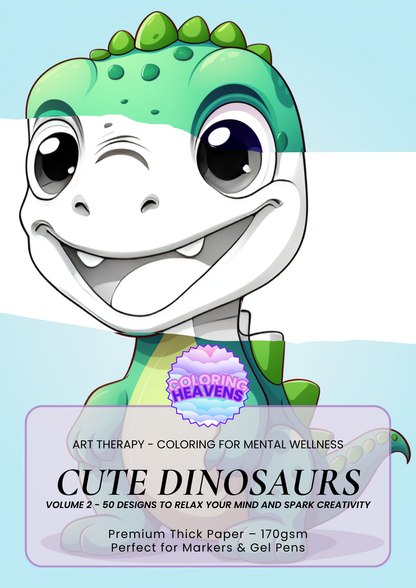 Cute Dinosaurs Set (4 Books)