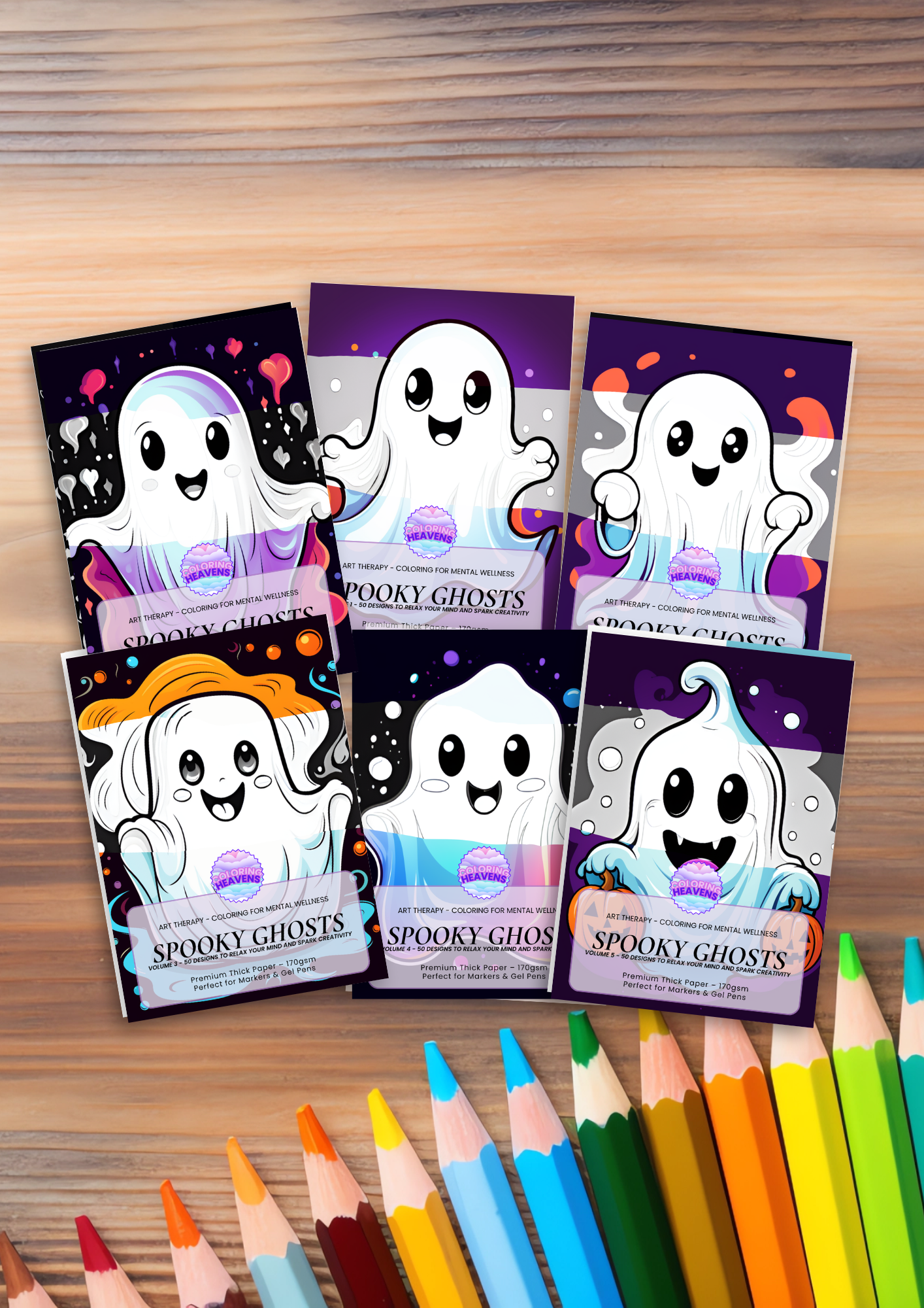 Spooky Ghosts Set (6 Books)