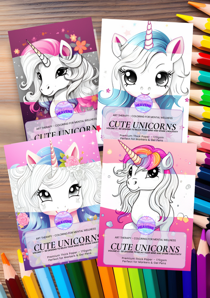 Cute Unicorns Set (4 Books)