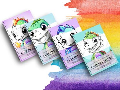 Cute Dinosaurs Set (4 Books)