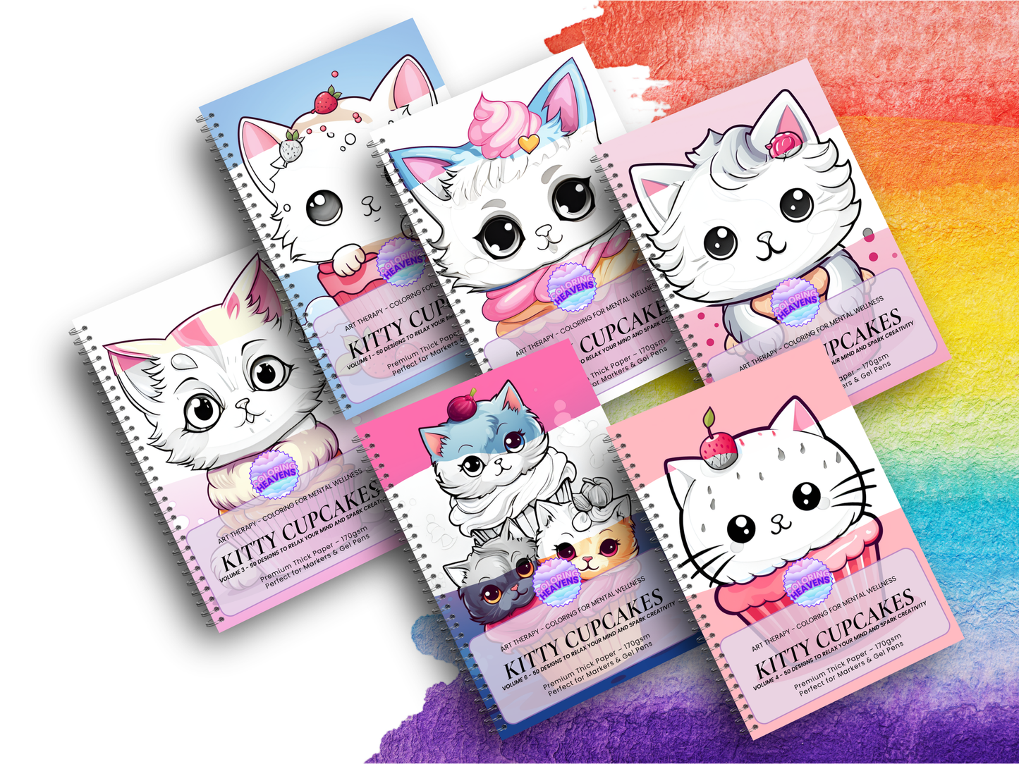 Kitty Cupcakes Set (6 Books)