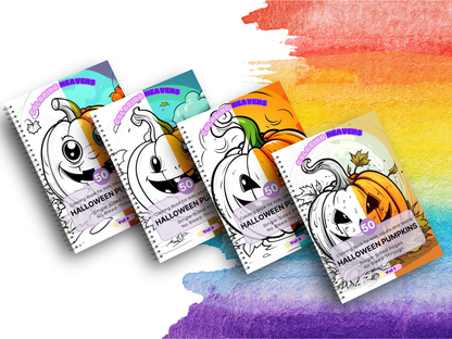 Halloween Pumpkins Set (4 Books)