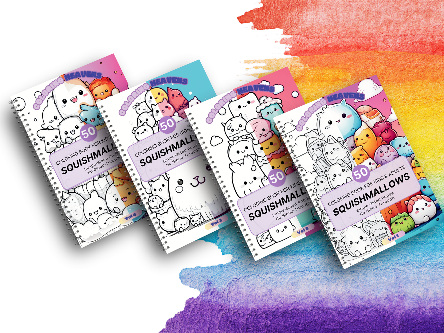Squishmallow Set (4 Books)